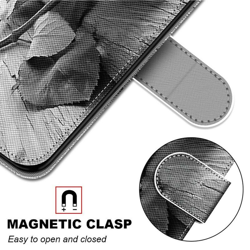 Flip Case voor Samsung Galaxy S21 5G Bloemen Wonder