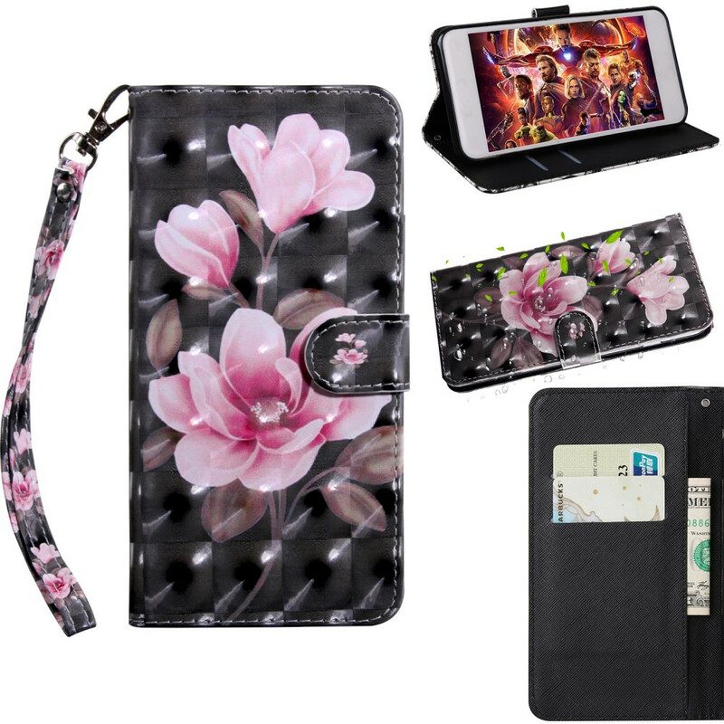 Flip Case voor Samsung Galaxy S21 5G Bloesem Bloemen