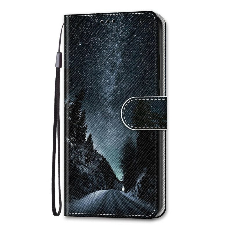 Flip Case voor Samsung Galaxy S21 5G Mysterieuze Natuur