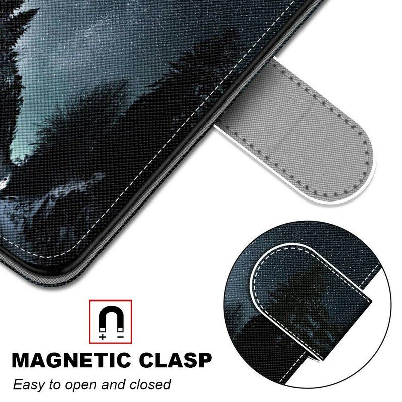 Flip Case voor Samsung Galaxy S21 5G Mysterieuze Natuur