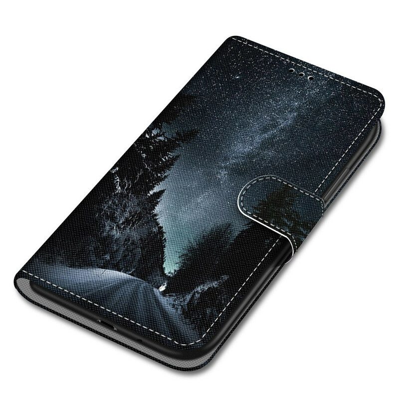 Flip Case voor Samsung Galaxy S21 5G Mysterieuze Natuur