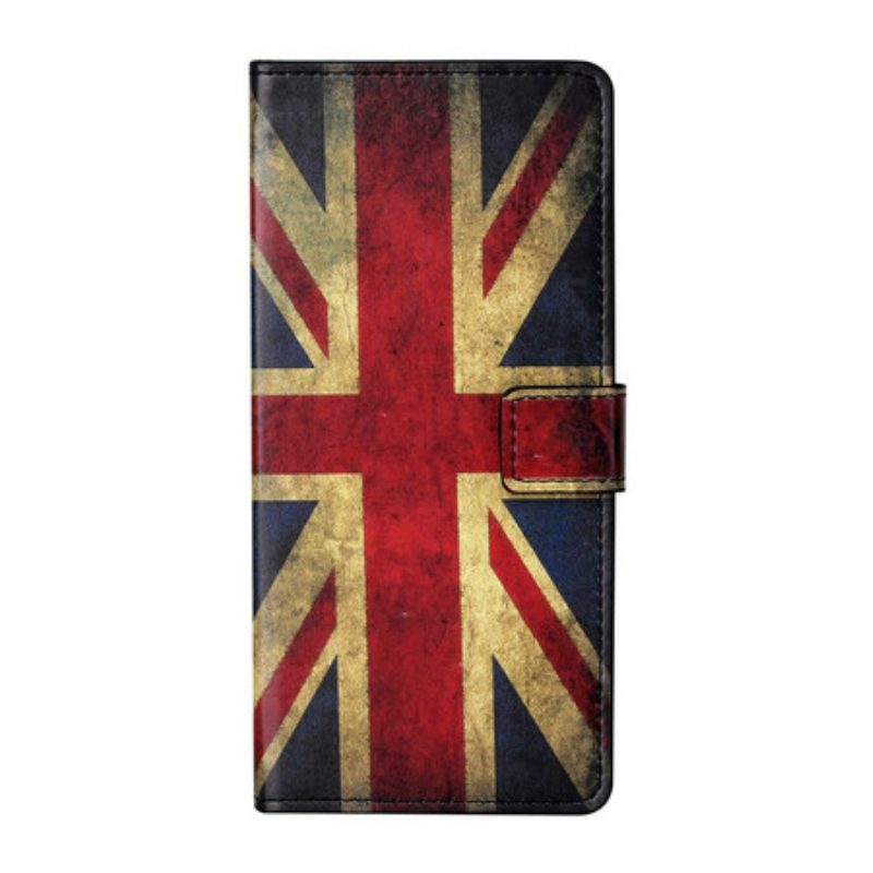 Folio-hoesje voor Samsung Galaxy S21 5G Engelse Vlag