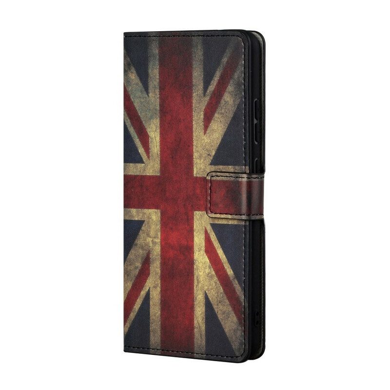 Folio-hoesje voor Samsung Galaxy S21 5G Engelse Vlag