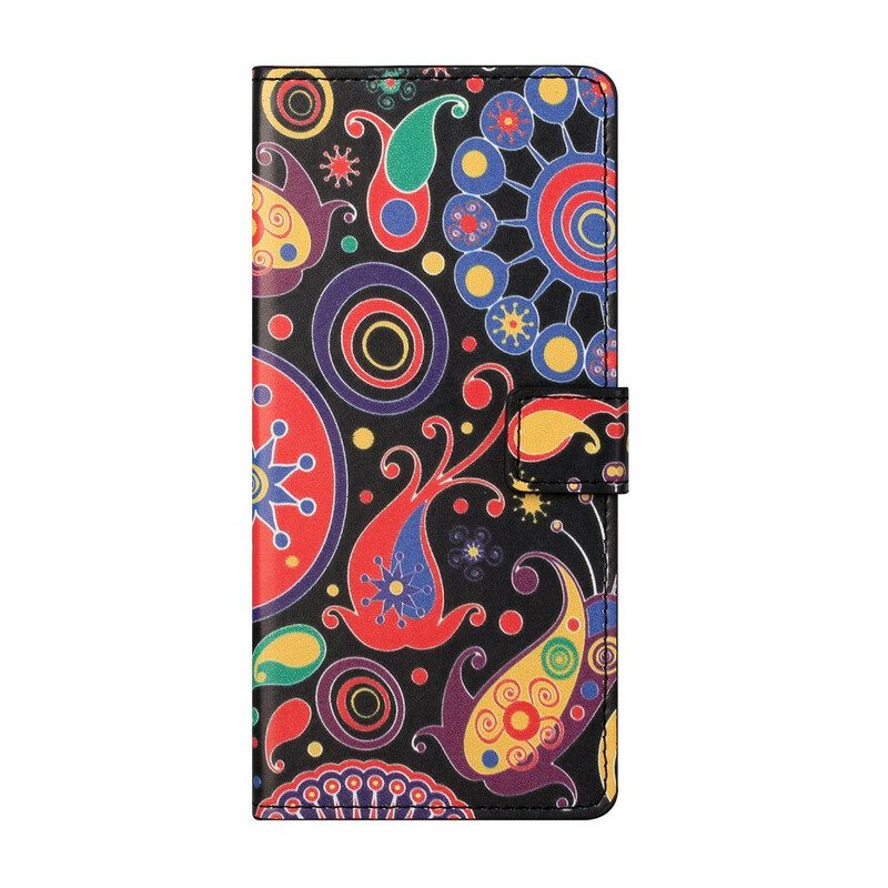 Folio-hoesje voor Samsung Galaxy S21 5G Galaxy-ontwerp