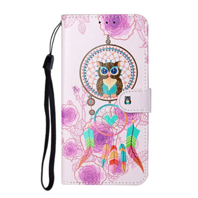 Folio-hoesje voor Samsung Galaxy S21 5G Koning Uil