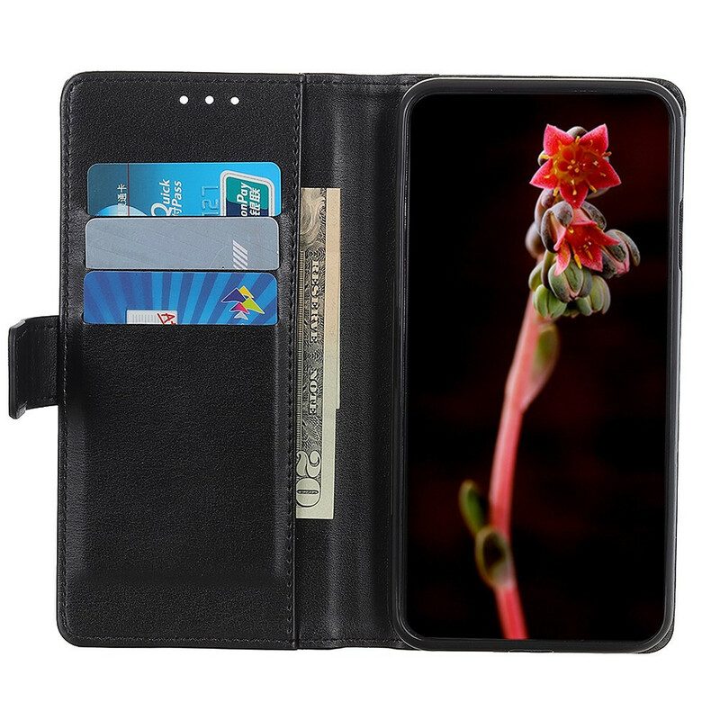 Folio-hoesje voor Samsung Galaxy S21 5G Stijl Leer Elegantie