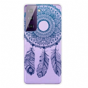 Hoesje voor Samsung Galaxy S21 5G Enkelbloemige Mandala