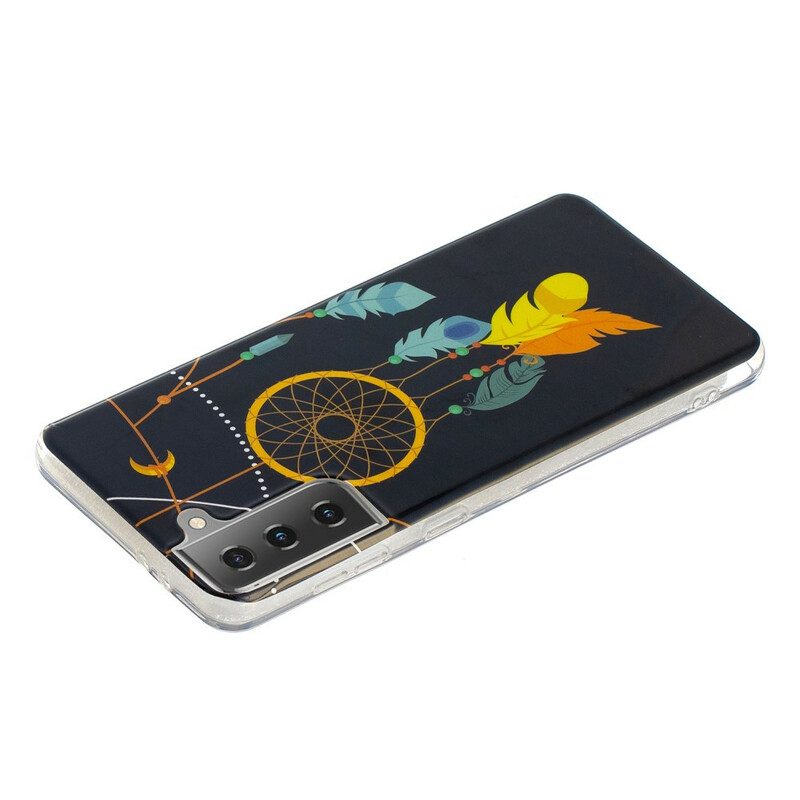 Hoesje voor Samsung Galaxy S21 5G Fluorescerende Dromenvanger