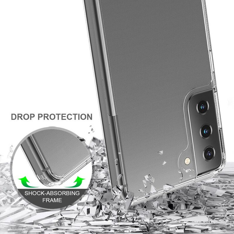 Hoesje voor Samsung Galaxy S21 5G Helder Kristal