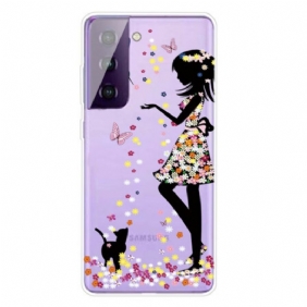 Hoesje voor Samsung Galaxy S21 5G Magische Vrouw