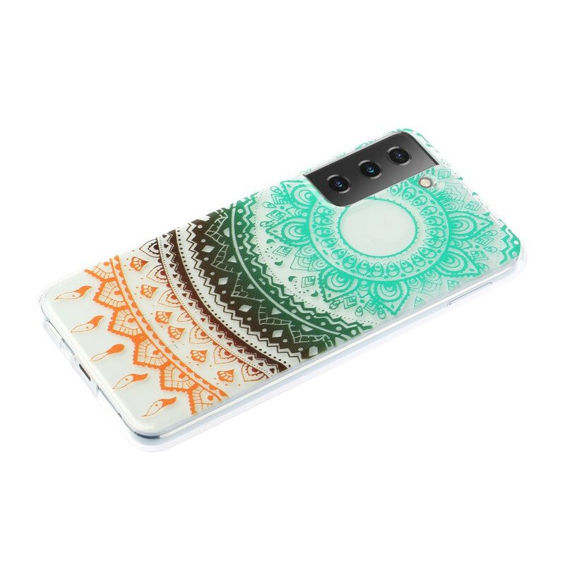 Hoesje voor Samsung Galaxy S21 5G Naadloze Bloemmandala