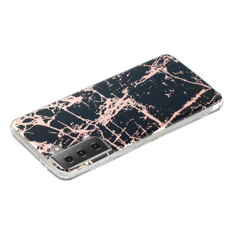 Hoesje voor Samsung Galaxy S21 5G Ultradesign Marmer