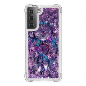 Telefoonhoesje voor Samsung Galaxy S21 5G Glitter Dromenvanger