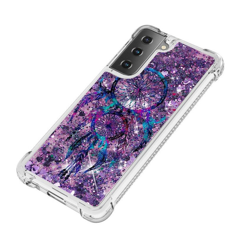 Telefoonhoesje voor Samsung Galaxy S21 5G Glitter Dromenvanger