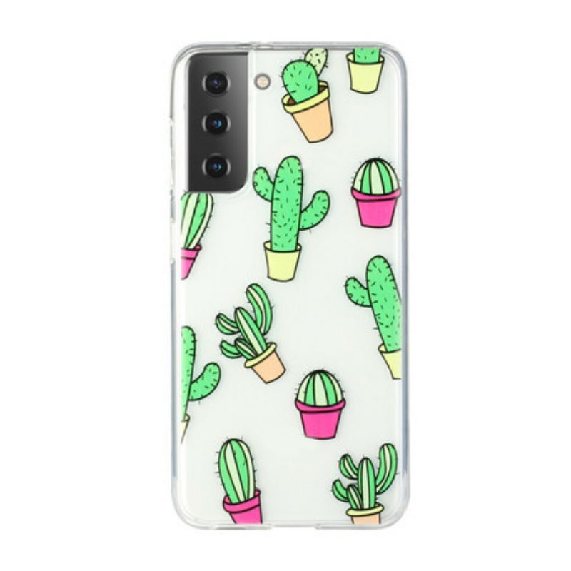 Telefoonhoesje voor Samsung Galaxy S21 5G Mini Cactussen