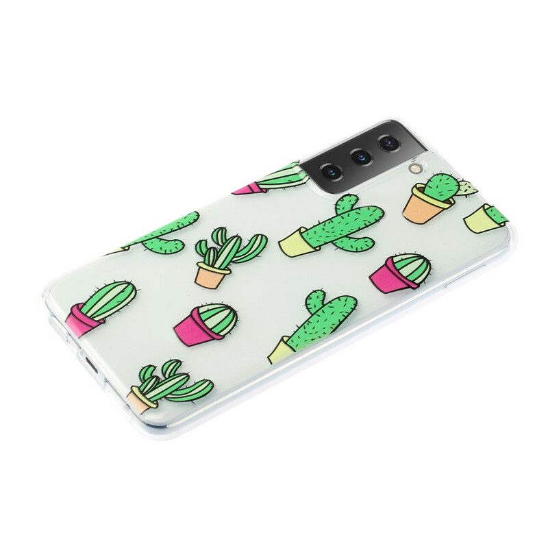 Telefoonhoesje voor Samsung Galaxy S21 5G Mini Cactussen