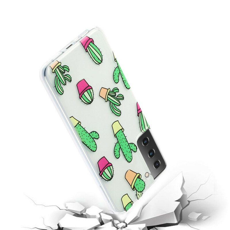 Telefoonhoesje voor Samsung Galaxy S21 5G Mini Cactussen