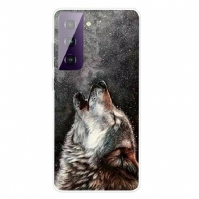 Telefoonhoesje voor Samsung Galaxy S21 5G Sublieme Wolf