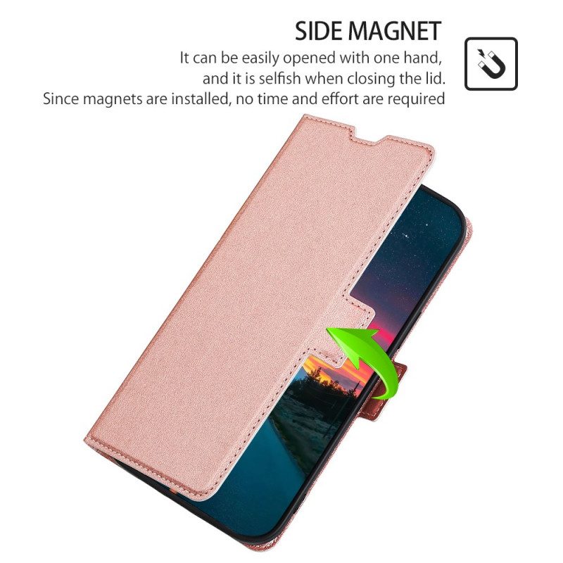 Flip Case voor Poco M4 Pro 5G Stijl Leer Finesse