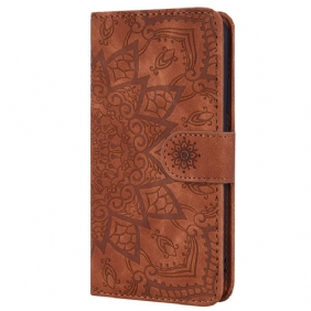 Folio-hoesje voor Poco M4 Pro 5G Barok-mandala