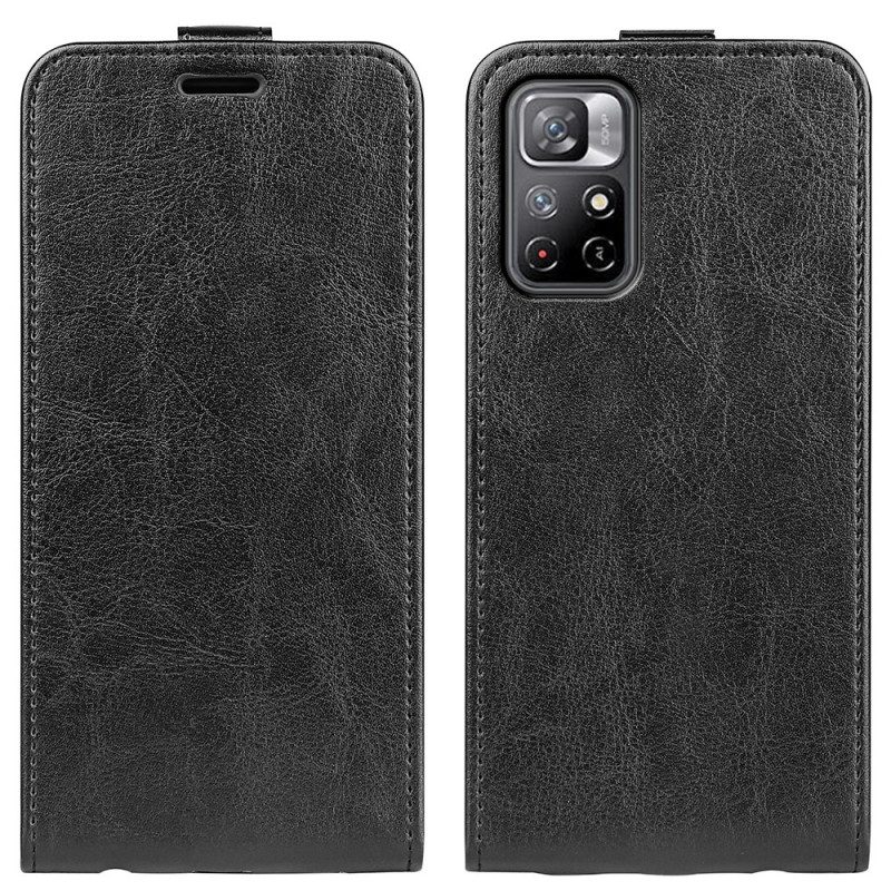 Folio-hoesje voor Poco M4 Pro 5G Flip Case Verticale Klep