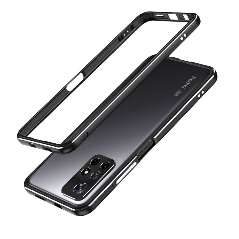 Hoesje voor Poco M4 Pro 5G Bescherming Hoesje Bescherming Van Bumperframe En Fotomodule Achter