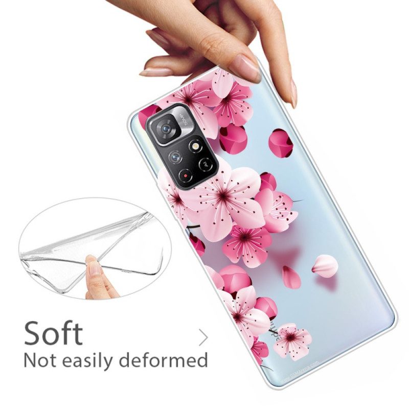 Hoesje voor Poco M4 Pro 5G Bloemen