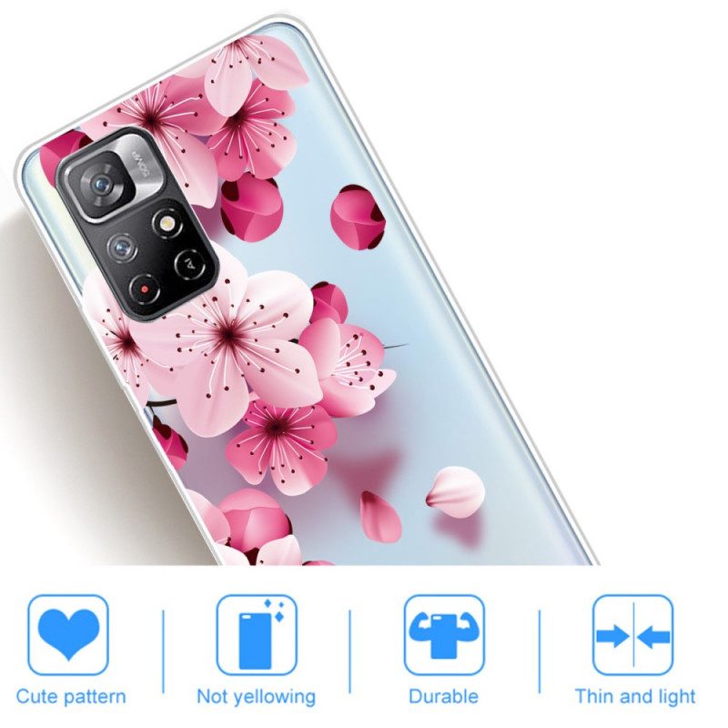 Hoesje voor Poco M4 Pro 5G Bloemen