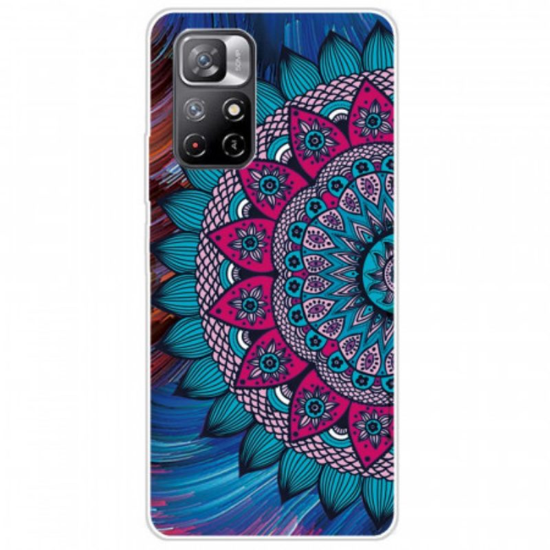 Hoesje voor Poco M4 Pro 5G Kleurrijke Mandala