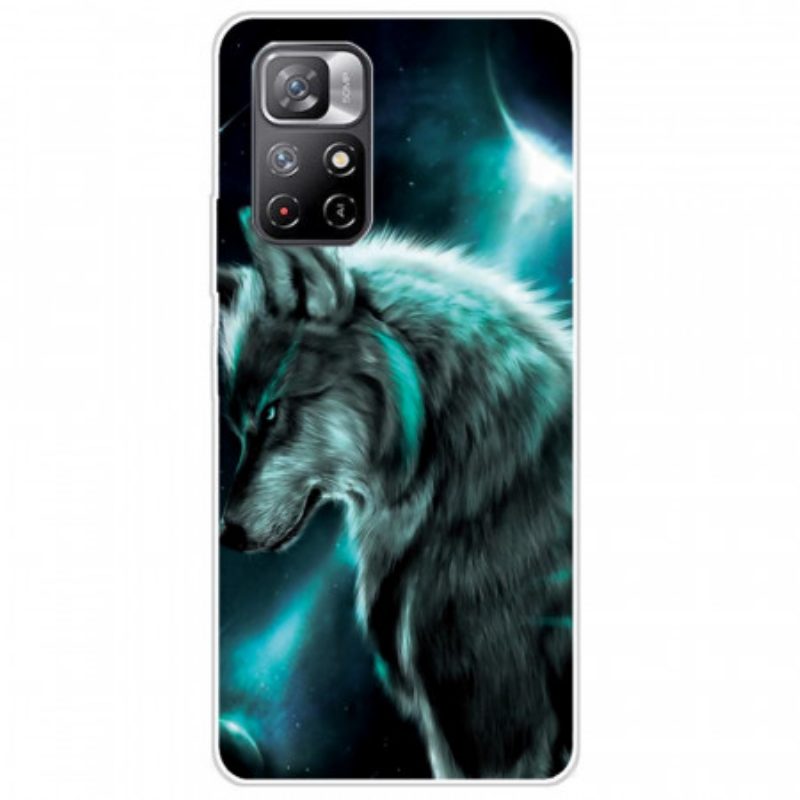 Hoesje voor Poco M4 Pro 5G Koninklijke Wolf