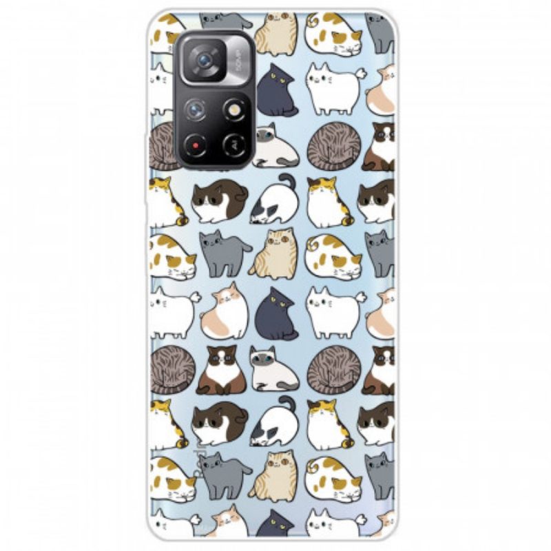 Hoesje voor Poco M4 Pro 5G Topkatten