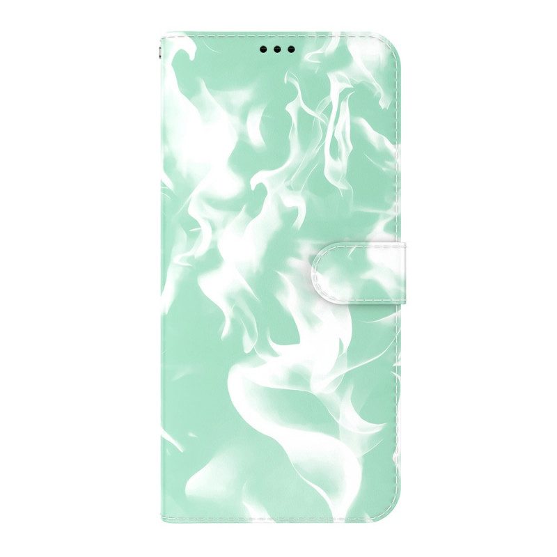 Leren Hoesje voor Poco M4 Pro 5G Abstract Patroon