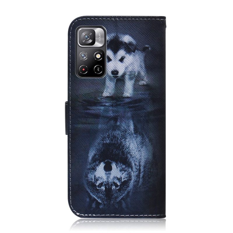 Leren Hoesje voor Poco M4 Pro 5G Ernesto De Wolf