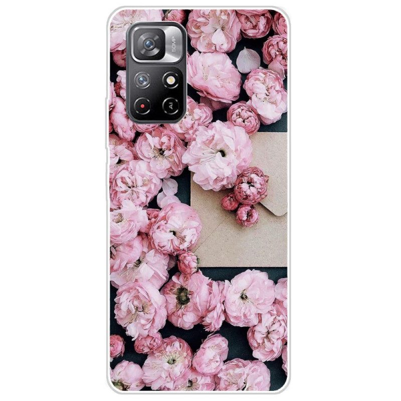 Telefoonhoesje voor Poco M4 Pro 5G Intense Bloemen