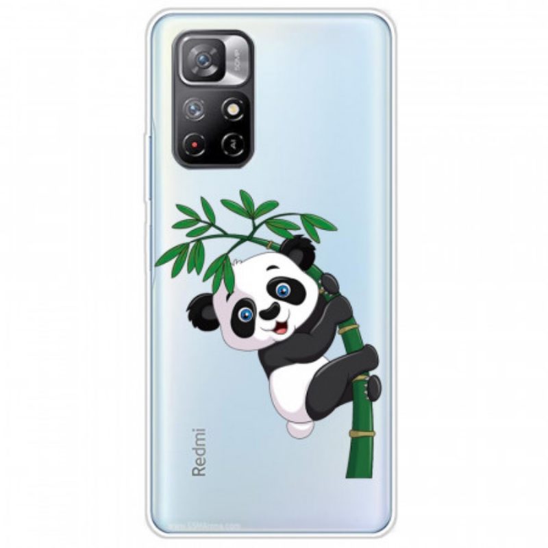 Telefoonhoesje voor Poco M4 Pro 5G Panda Op Bamboe