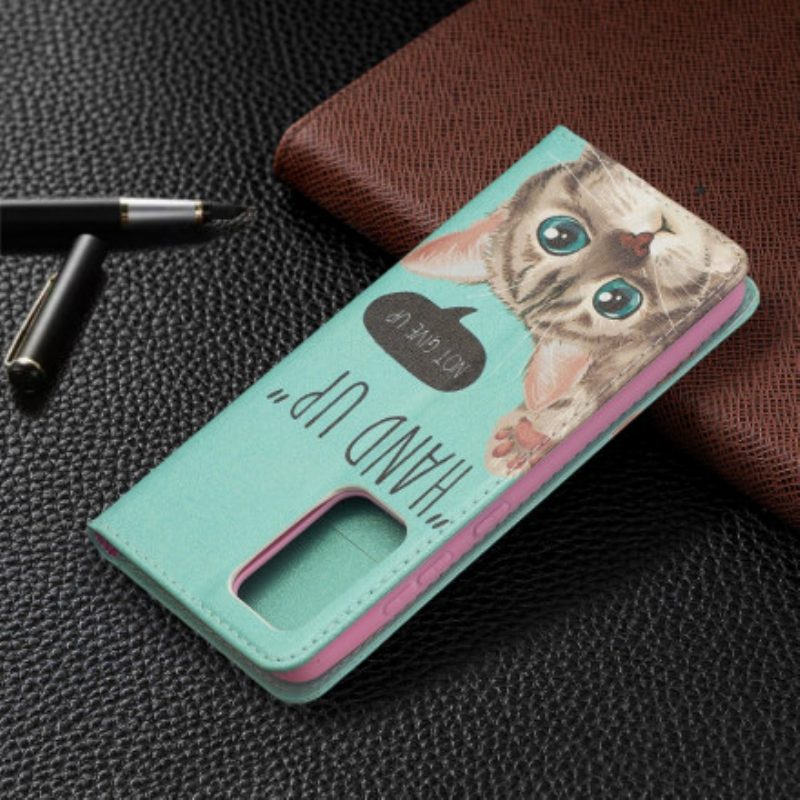 Bescherming Hoesje voor Samsung Galaxy A52 4G / A52 5G / A52s 5G Folio-hoesje Hand Omhoog