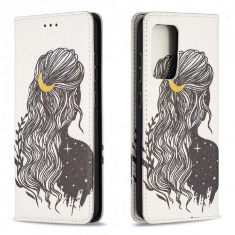 Bescherming Hoesje voor Samsung Galaxy A52 4G / A52 5G / A52s 5G Folio-hoesje Mooi Haar