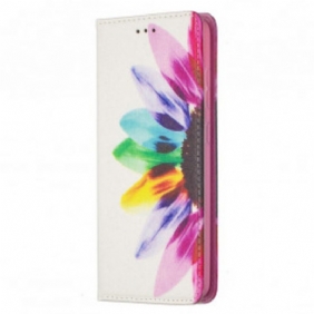 Bescherming Hoesje voor Samsung Galaxy A52 4G / A52 5G / A52s 5G Folio-hoesje Waterverf Bloem