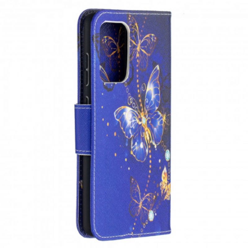 Folio-hoesje voor Samsung Galaxy A52 4G / A52 5G / A52s 5G Vlinders Koningen