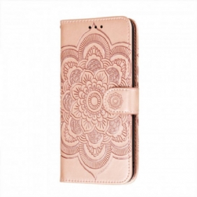 Folio-hoesje voor Samsung Galaxy A52 4G / A52 5G / A52s 5G Volledige Mandala