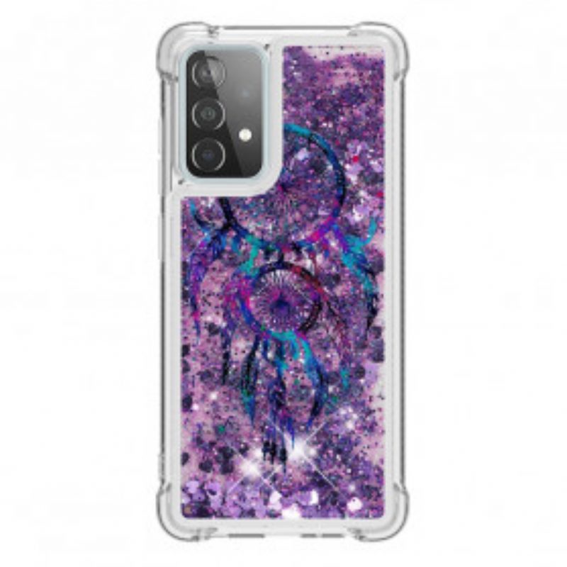 Hoesje voor Samsung Galaxy A52 4G / A52 5G / A52s 5G Glitter Dromenvanger