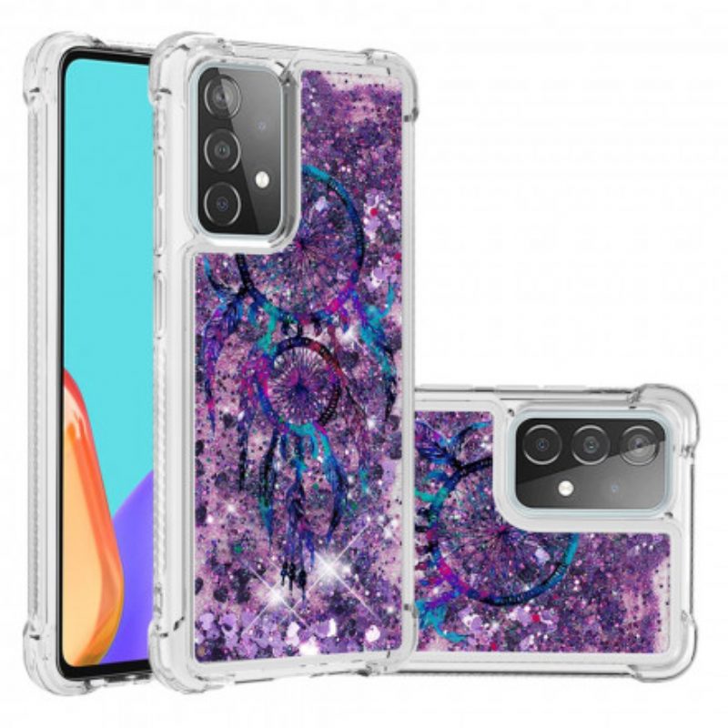 Hoesje voor Samsung Galaxy A52 4G / A52 5G / A52s 5G Glitter Dromenvanger