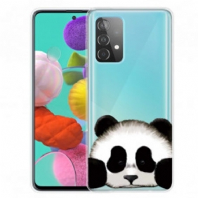 Telefoonhoesje voor Samsung Galaxy A52 4G / A52 5G / A52s 5G Naadloze Panda