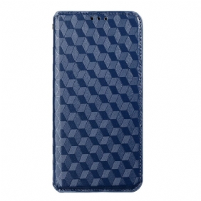 Bescherming Hoesje voor Xiaomi Redmi 10 Folio-hoesje Diamant Leereffect