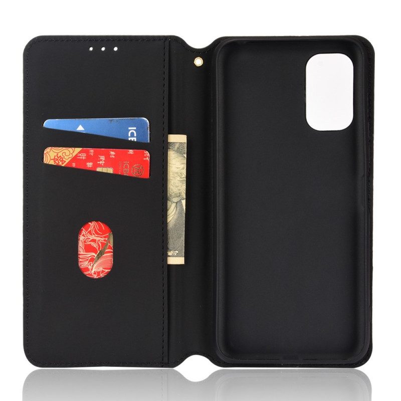 Bescherming Hoesje voor Xiaomi Redmi 10 Folio-hoesje Diamant Leereffect