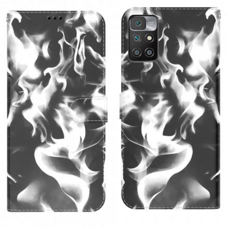 Flip Case voor Xiaomi Redmi 10 Abstract Patroon