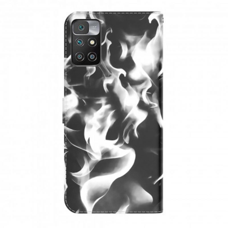 Flip Case voor Xiaomi Redmi 10 Abstract Patroon