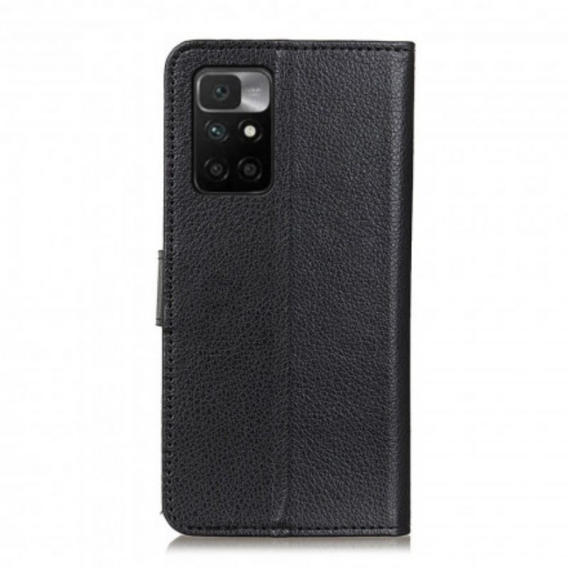 Flip Case voor Xiaomi Redmi 10 Traditioneel Kunstleer