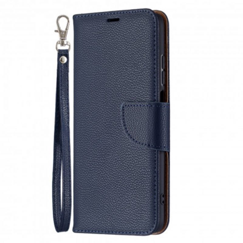 Folio-hoesje voor Xiaomi Redmi 10 Flip Case Lychee Rabat Schuin