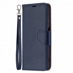 Folio-hoesje voor Xiaomi Redmi 10 Flip Case Lychee Rabat Schuin